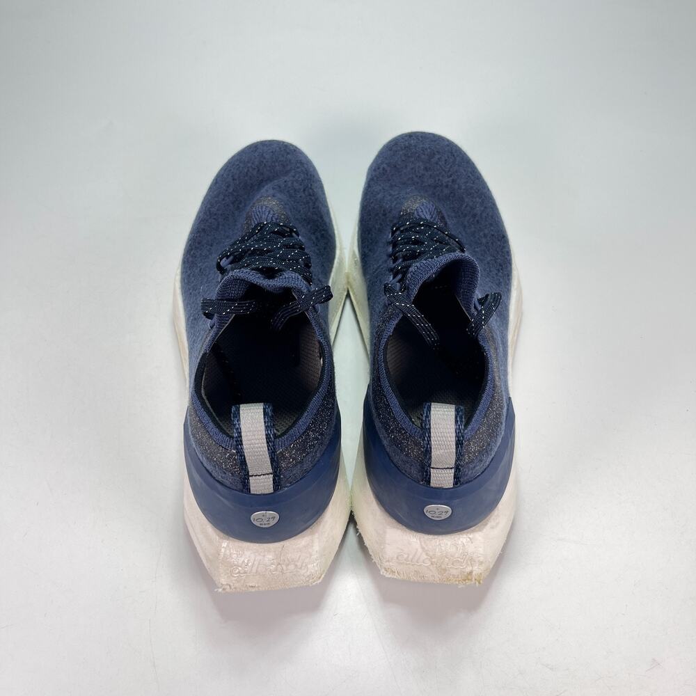 Allbirds Wool Flyer Mizzles Navy Blue Water Resistant Running Shoes Women’s Sz 9 - Picture 6 of 11